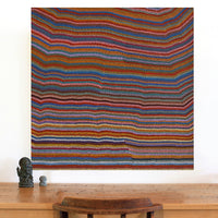 Aboriginal Artwork by Michelle Cooper, Walka Wiru Ngura Wiru, 91x91cm