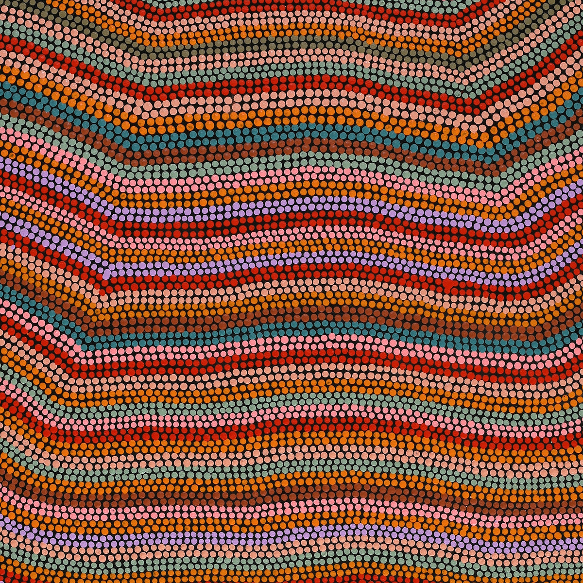 Aboriginal Art by Michelle Cooper, Walka Wiru Ngura Wiru, 91x61cm - ART ARK®