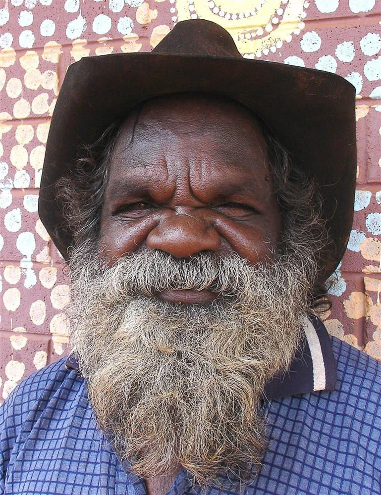Aboriginal Artwork by Mickey Jampijinpa Singleton, Ngapa Jukurrpa, 91x30cm