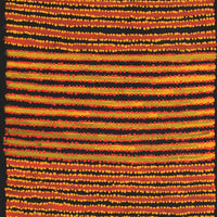 Aboriginal Artwork by Mitchell Japanangka Martin , Mina Mina Jukurrpa - Ngalyipi, 107x46cm