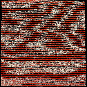 Aboriginal Artwork by Mitchell Japanangka Martin , Mina Mina Jukurrpa - Ngalyipi, 76x76cm - ART ARK®