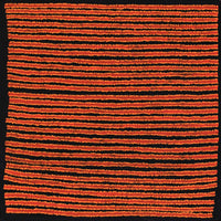 Aboriginal Artwork by Mitchell Japanangka Martin , Mina Mina Jukurrpa - Ngalyipi, 76x76cm