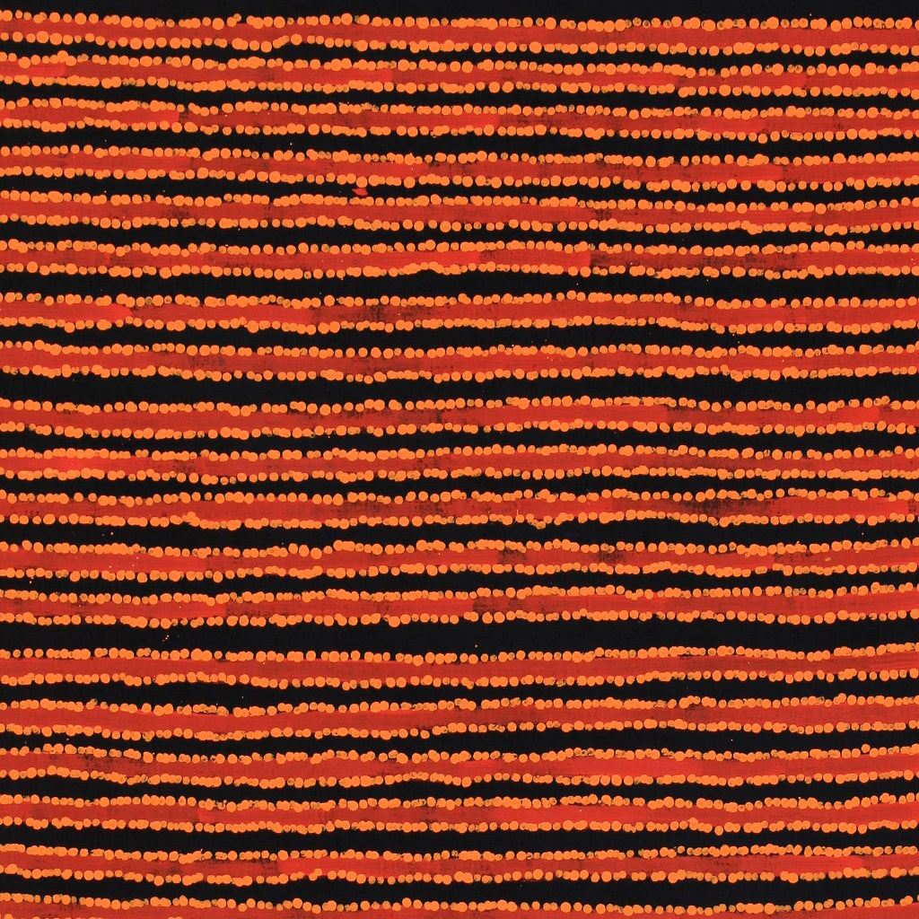 Aboriginal Artwork by Mitchell Japanangka Martin , Mina Mina Jukurrpa - Ngalyipi, 76x76cm