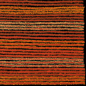 Aboriginal Artwork by Mitchell Japanangka Martin , Mina Mina Jukurrpa - Ngalyipi, 91x76cm - ART ARK®