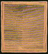 Aboriginal Artwork by Mitchell Japanangka Martin , Mina Mina Jukurrpa - Ngalyipi, 122x107cm