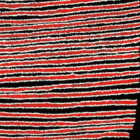 Aboriginal Artwork by Mitchell Japanangka Martin , Mina Mina Jukurrpa - Ngalyipi, 91x76cm