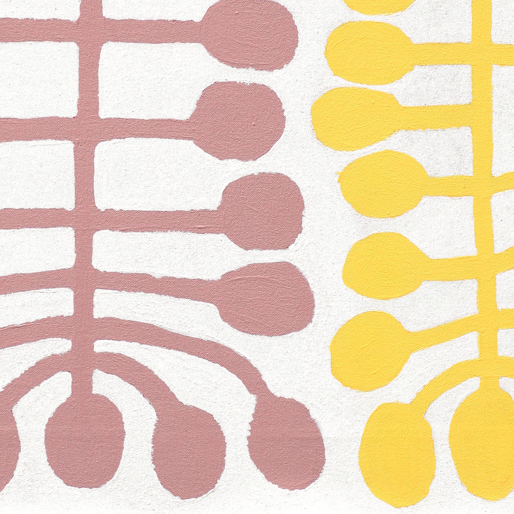 Aboriginal Artwork by Mitjili Napurrula, Uwulkari - Watiya Tjuta, 60x60cm