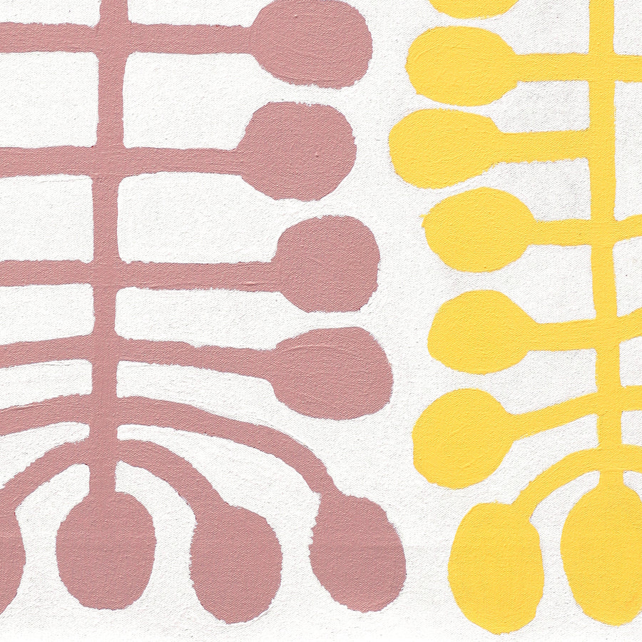 Aboriginal Artwork by Mitjili Napurrula, Uwulkari - Watiya Tjuta, 60x60cm