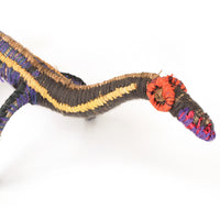 Aboriginal Artwork by Molley Frank - Tjanpi Tinka (lizard) Sculpture