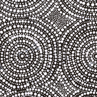 Aboriginal Artwork by Marcia Nangala Martin, Patterns of the Landscape around Yuendumu, 40x40cm