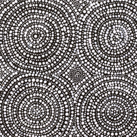 Aboriginal Art by Marcia Nangala Martin, Patterns of the Landscape around Yuendumu, 40x40cm - ART ARK®