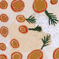 Aboriginal Artwork by Monica Puntjina Watson, Pukara, 91x61cm