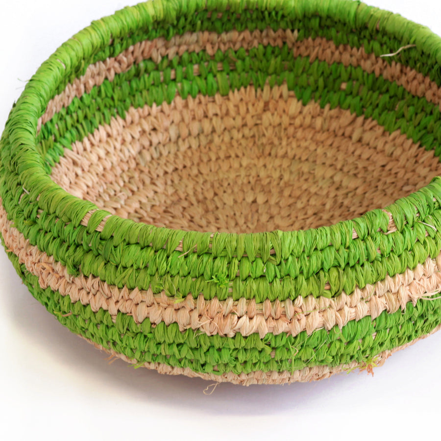 Aboriginal Artwork by Mukayi Baker, Pukatja - Tjanpi Basket