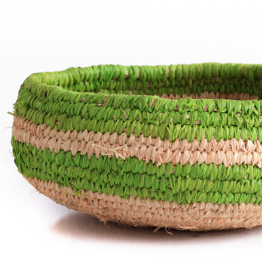 Aboriginal Artwork by Mukayi Baker, Pukatja - Tjanpi Basket