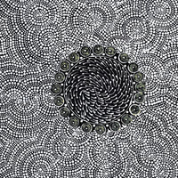 Aboriginal Artwork by Nardia Napurrurla Stafford, Ngurlu Jukurrpa (Native Seed Dreaming), 61x46cm