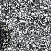 Aboriginal Artwork by Nardia Napurrurla Stafford, Ngurlu Jukurrpa (Native Seed Dreaming), 61x46cm