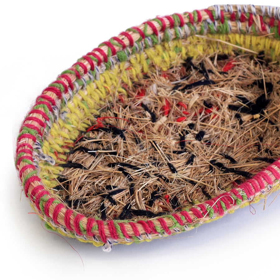 Aboriginal Artwork by Nancy Carnegie, Warburton - Tjanpi Basket