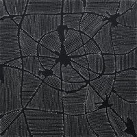 Aboriginal Artwork by Nancy Nungarrayi Collins, Mina Mina Jukurrpa (Mina Mina Dreaming), 30x30cm