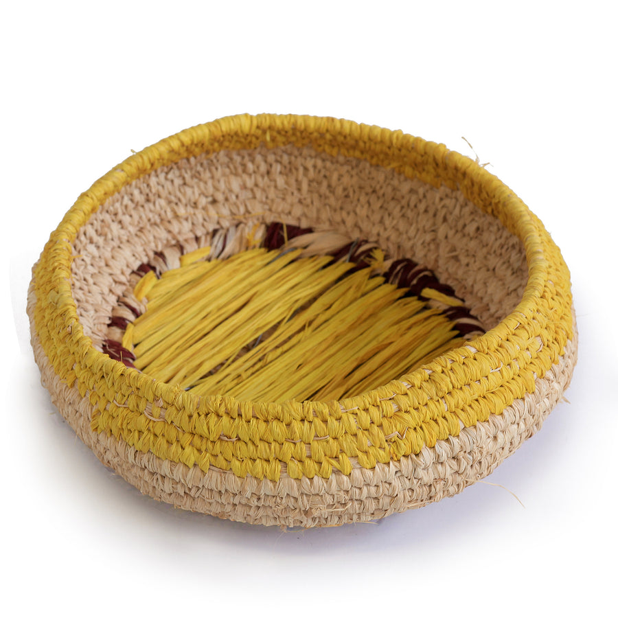 Aboriginal Artwork by Nancy Carnegie, Warburton - Tjanpi Basket