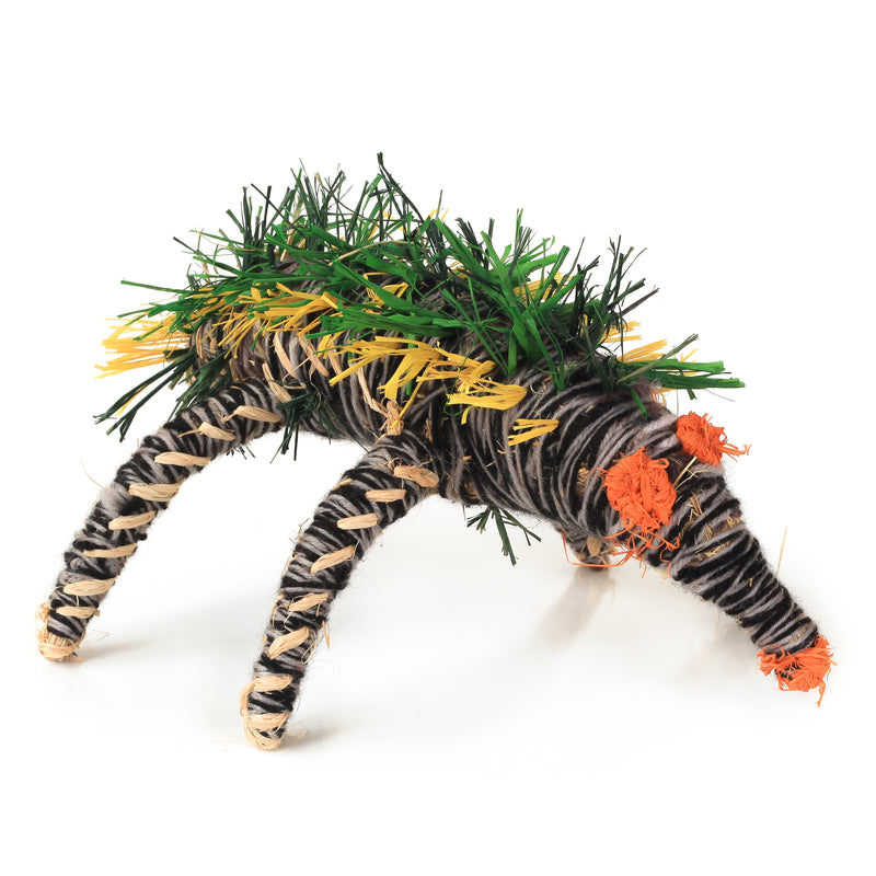 Aboriginal Artwork by Nancy Jackson - Echidna Tjanpi Sculpture