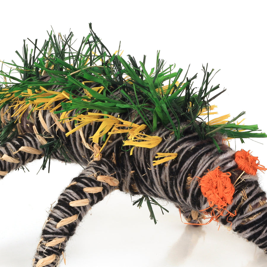 Aboriginal Artwork by Nancy Jackson - Echidna Tjanpi Sculpture