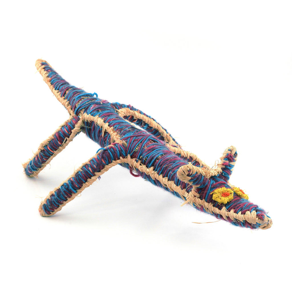 Aboriginal Artwork by Nancy Jackson - Papa (Dog) Tjanpi Sculpture