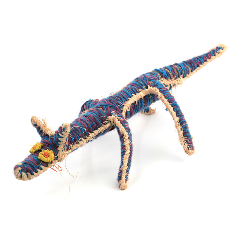 Aboriginal Artwork by Nancy Jackson - Papa (Dog) Tjanpi Sculpture