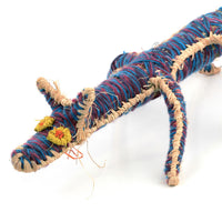 Aboriginal Artwork by Nancy Jackson - Papa (Dog) Tjanpi Sculpture