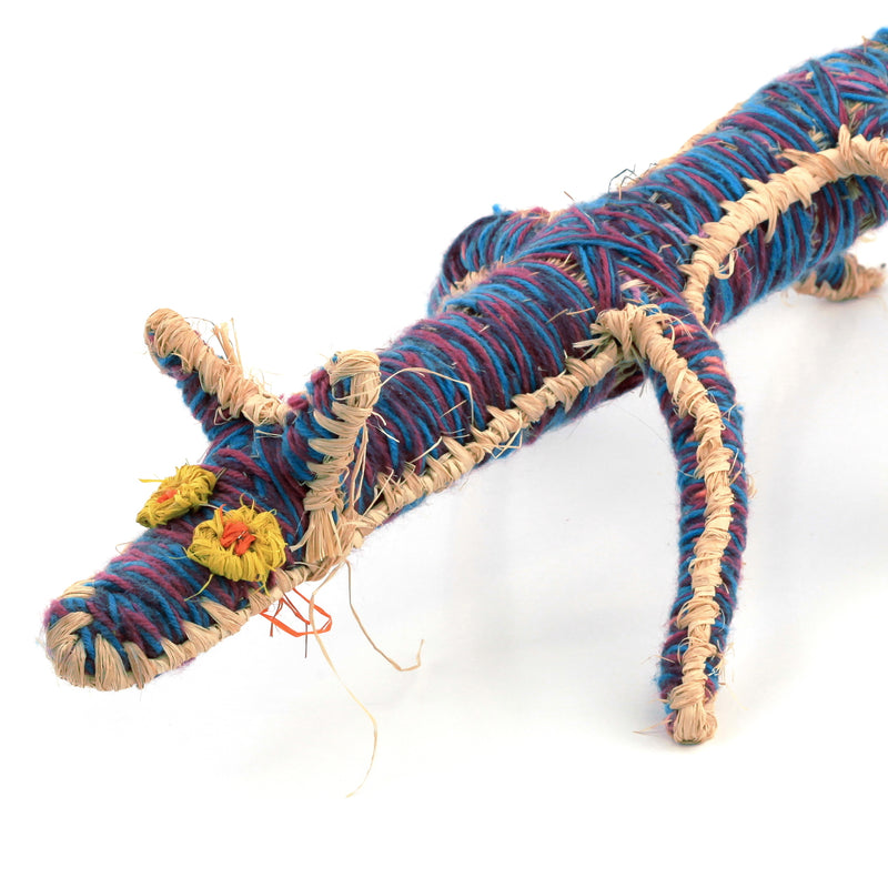 Aboriginal Artwork by Nancy Jackson - Papa (Dog) Tjanpi Sculpture