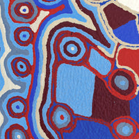 Aboriginal Artwork by Nancy Napanangka Gibson, Mina Mina Jukurrpa, 61x46cm