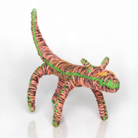 Aboriginal Artwork by Nancy Jackson Nanana - Tjanpi Papa (dog) Sculpture
