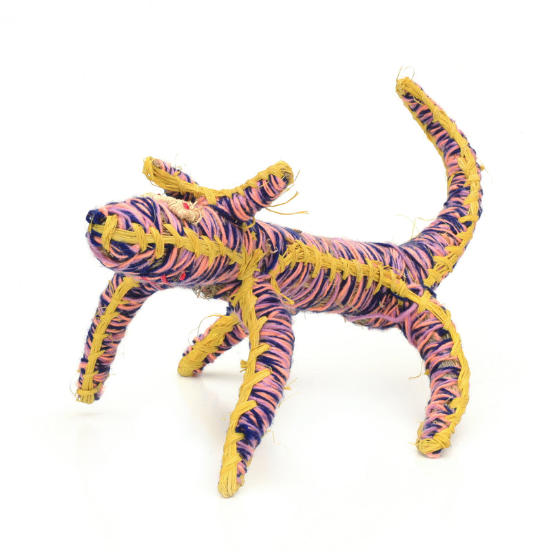 Aboriginal Artwork by Nancy Jackson - Camp Dog Tjanpi Sculpture