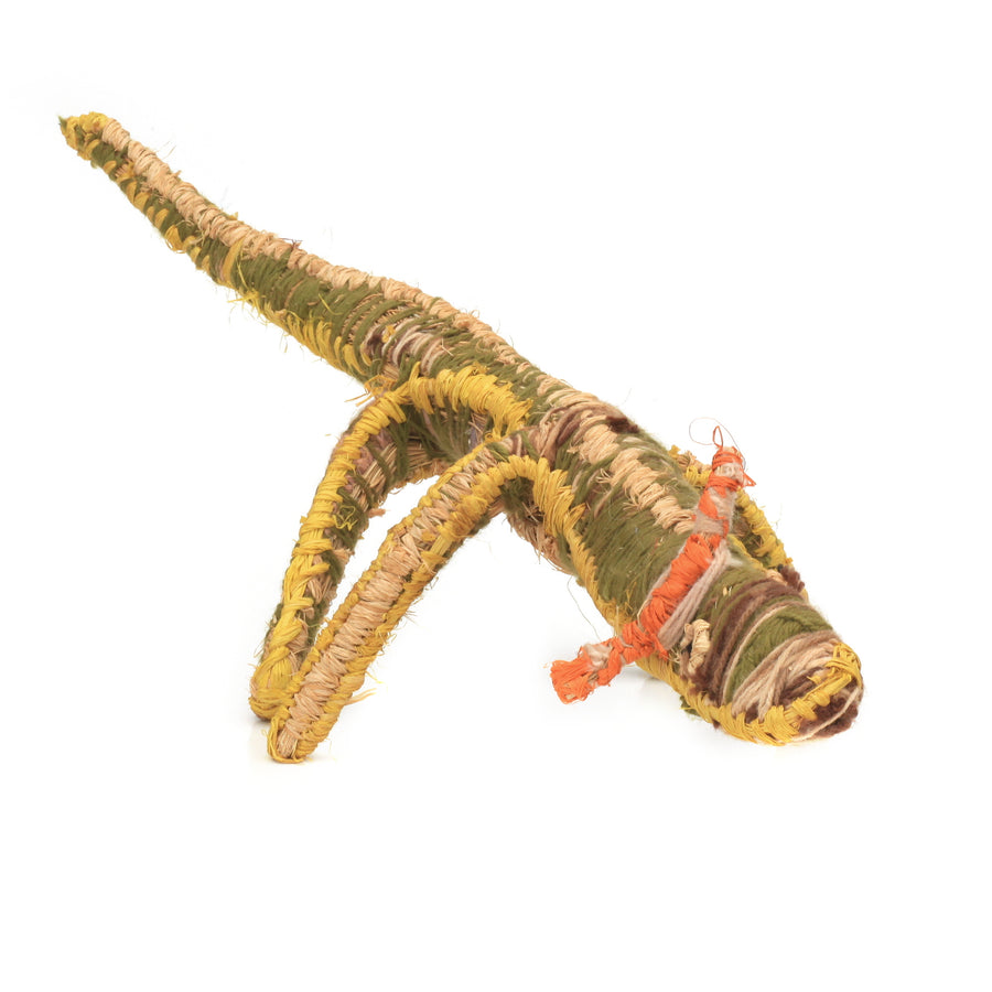 Aboriginal Artwork by Naplinka Simms - Camp Dog Tjanpi Sculpture