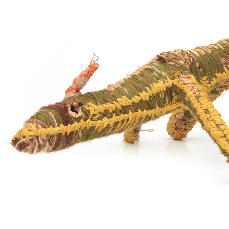 Aboriginal Artwork by Naplinka Simms - Camp Dog Tjanpi Sculpture