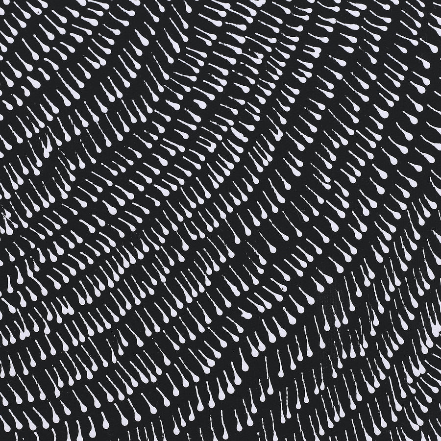 Aboriginal Artwork by Nardia Napurrurla Stafford, Ngurlu Jukurrpa (Native Seed Dreaming), 30x30cm