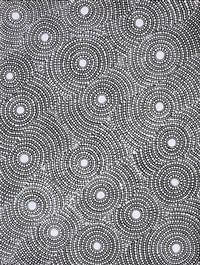 Aboriginal Artwork by Nardia Napurrurla Stafford, Ngurlu Jukurrpa (Native Seed Dreaming), 61x46cm
