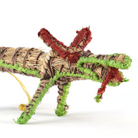 Aboriginal Artwork by Natasha Carroll - Papa (Dog) Tjanpi Sculpture
