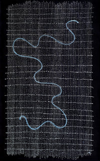 Aboriginal Artwork by Natasha Nakamarra Oldfield, Warna Jukurrpa (Snake Dreaming), 122x76cm