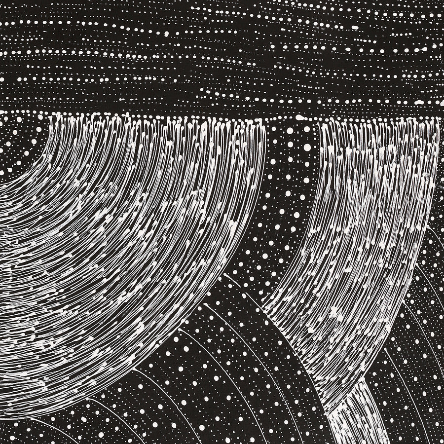 Aboriginal Artwork by Natasha Nakamarra Oldfield, Warna Jukurrpa (Snake Dreaming), 152x61cm