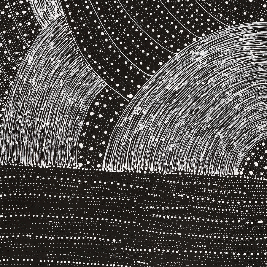 Aboriginal Artwork by Natasha Nakamarra Oldfield, Warna Jukurrpa (Snake Dreaming), 152x61cm