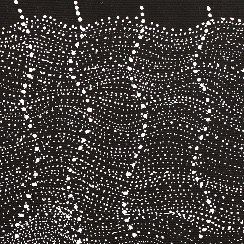 Aboriginal Artwork by Natasha Nakamarra Oldfield, Warna Jukurrpa (Snake Dreaming), 30x30cm