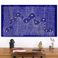 Aboriginal Artwork by Natasha Nakamarra Oldfield, Warna Jukurrpa (Snake Dreaming), 107x61cm