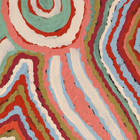 Aboriginal Artwork by Nellie Roberts Tjawina, Irlupa, 91x46cm