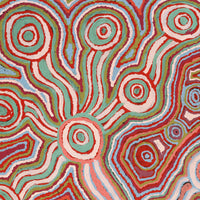 Aboriginal Art by Nellie Roberts Tjawina, Irlupa, 91x46cm - ART ARK®