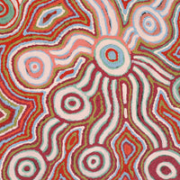 Aboriginal Artwork by Nellie Roberts Tjawina, Irlupa, 91x46cm