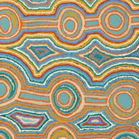 Aboriginal Artwork by Nellie Roberts Tjawina, Minyma Kutjara, 91x61cm