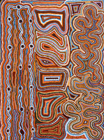 Aboriginal Art by Nellie Roberts Tjawina, Irrunytju minyma, 122x91cm - ART ARK®