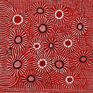 Aboriginal Artwork by Nikita Nungarrayi Morris, Yarungkanyi Jukurrpa, 30x30cm - ART ARK®