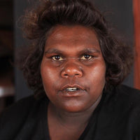 Aboriginal Artwork by Nikita Nungarrayi Morris, Yarungkanyi Jukurrpa, 30x30cm