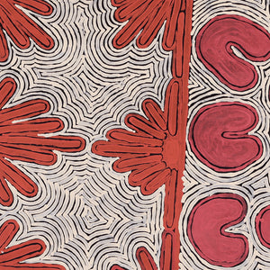 Aboriginal Artwork by Nita Connelly, Kungkarangkalpa (Seven Sisters Story), 91x91cm - ART ARK®